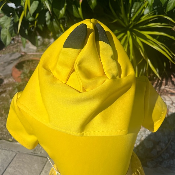 Pikachu girls 7/8 Dress with hood. Worn once. - Picture 5 of 8